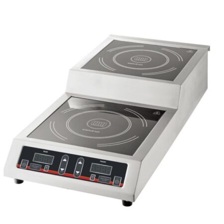 כיריים אינדוקציה כפולות מדורגות 7200W